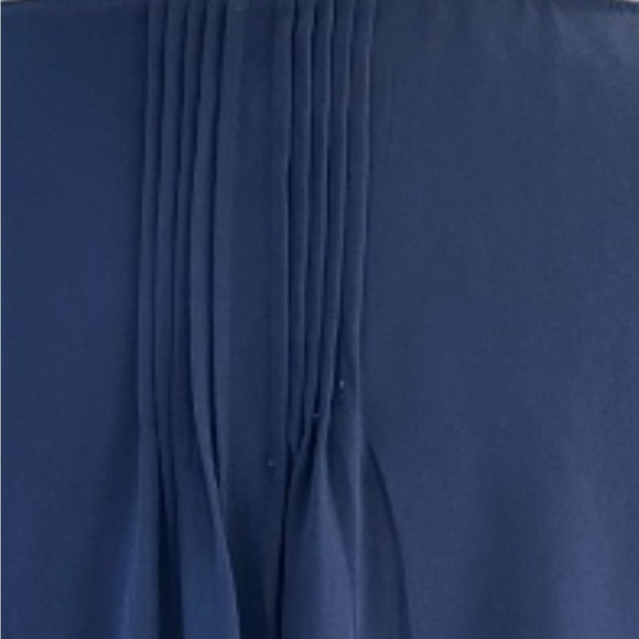 BANANA REPUBLIC Women's Long Sleeve Pleated Blouse Size XL - Picture 6 of 9